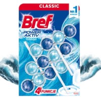 Przejdź do produktu Bref Zawieszka do WC 3x50g ocean