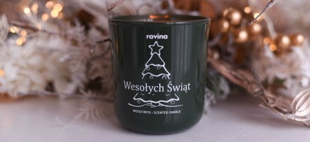 świeca WESOŁYCH ŚWIĄT zielona RAVINA2 kopia.jpg