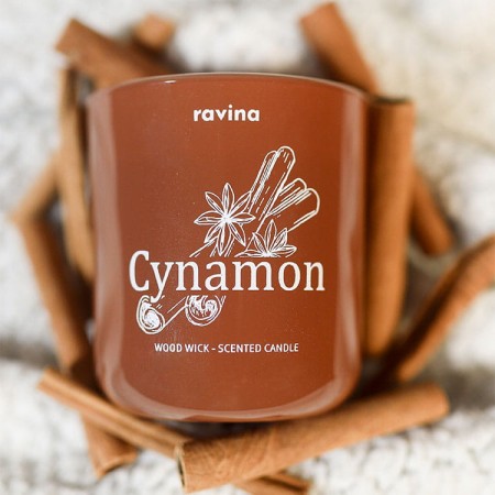 świeca malowana Cynamon ravina2.jpg