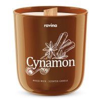 Przejdź do produktu Sojowa Świeca Zapachowa w szkle Cynamon 175g