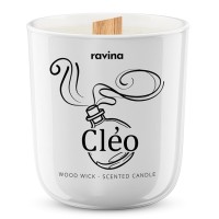 Przejdź do produktu Sojowa Świeca Zapachowa w szkle Cleo  175g
