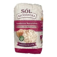 Przejdź do produktu Sól Kłodawska Kamienna niejodowana różowa gruba • 1kg