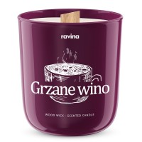 Przejdź do produktu Sojowa Świeca Zapachowa w szkle Grzane Wino 175g