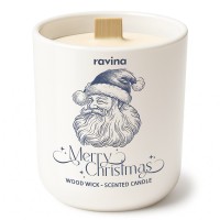 Przejdź do produktu Sojowa Świeca Zapachowa Merry Christmas Pieczone Jabłko • 175g